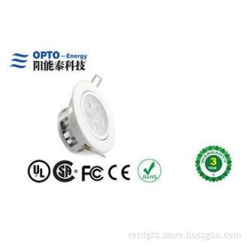 Warm White 5W Led Down Lighting With Isolated Led Driver ,